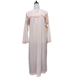 Katz Pink Vintage Nightgown Housecoat see measurements for size